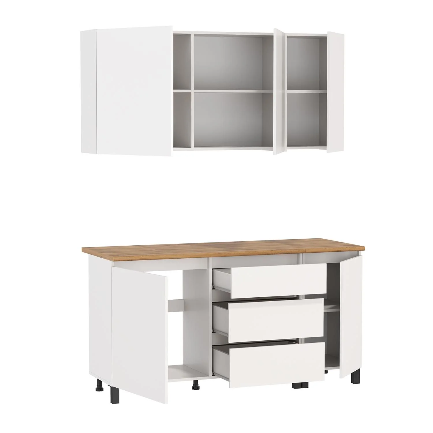 Кухня София 1600 белый