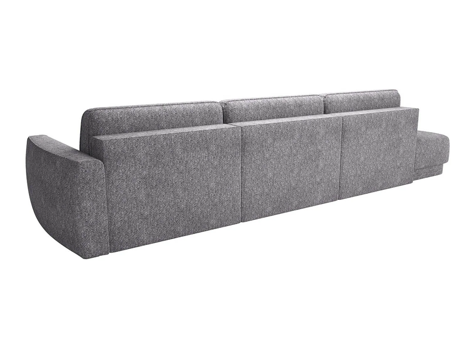 Женева 3SPF ЛЕВЫЙ диван-кровать еврокнижка / Сильвер