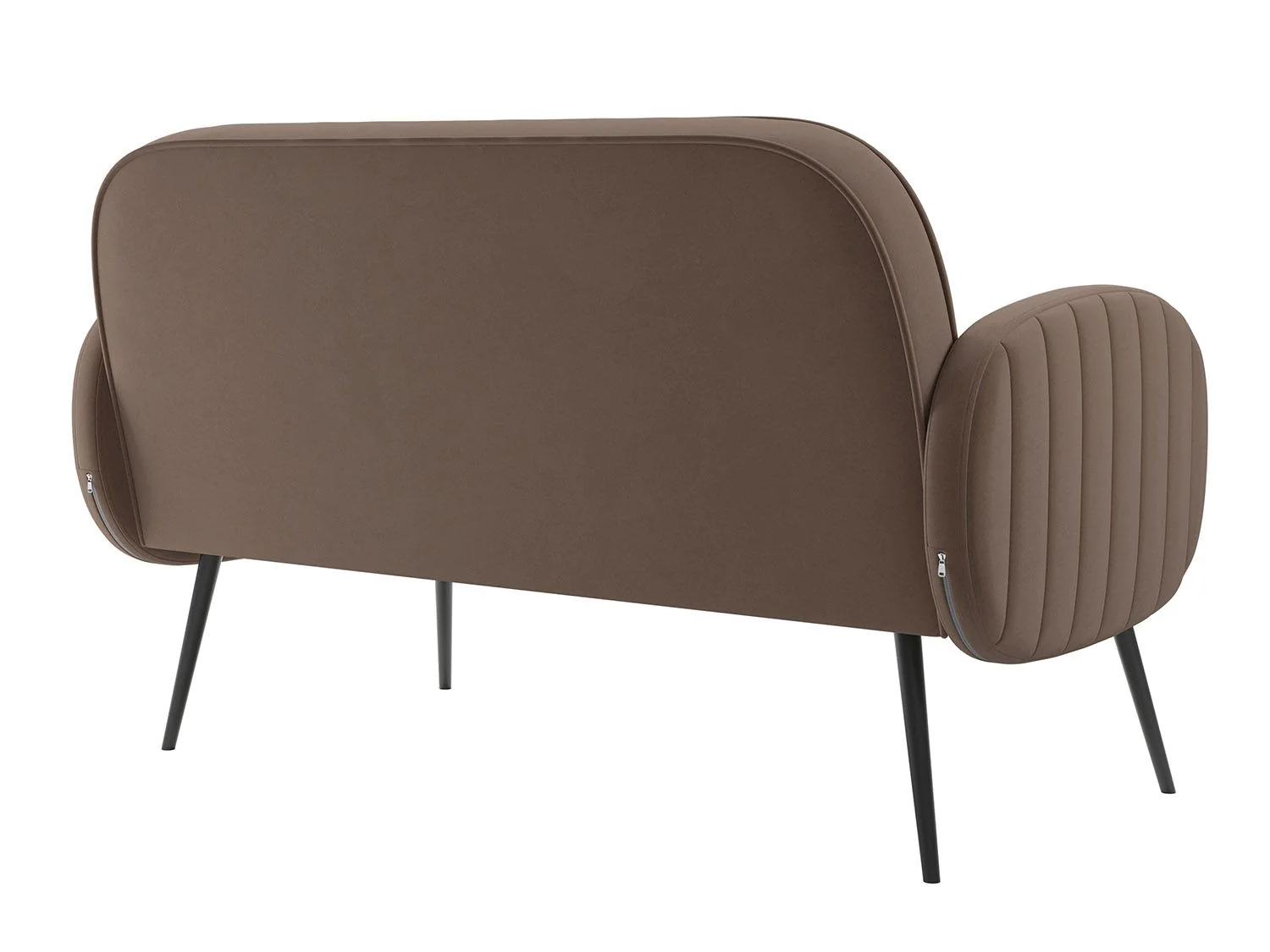 Диван 2-х местный Флеминг S велюр тенерифе шоколад