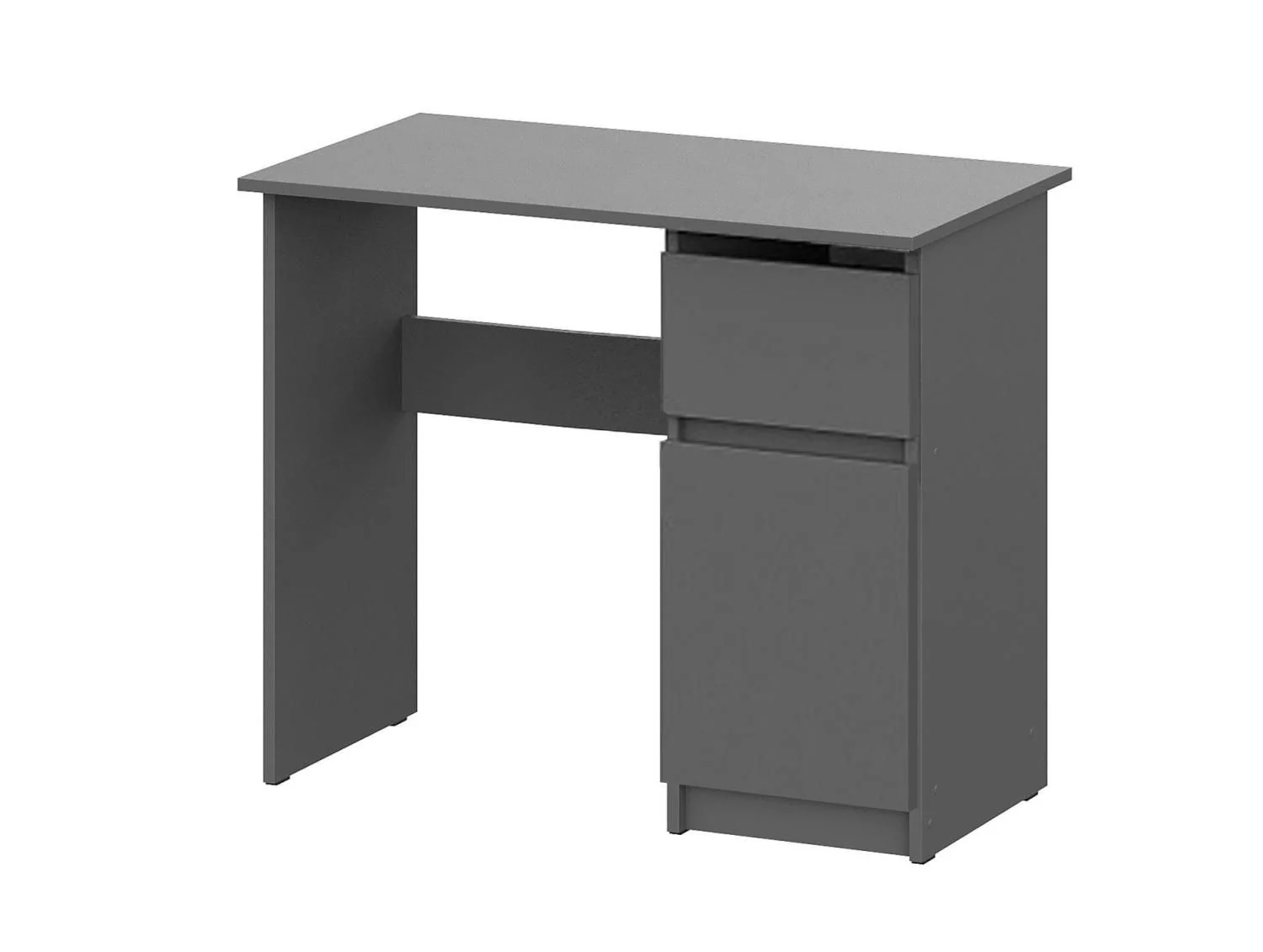 Денвер стол письменный 0,9 м / Графит серый