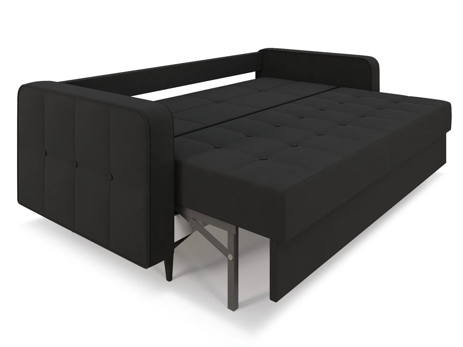 Диван Снеп велюр чёрный НВ-178 17