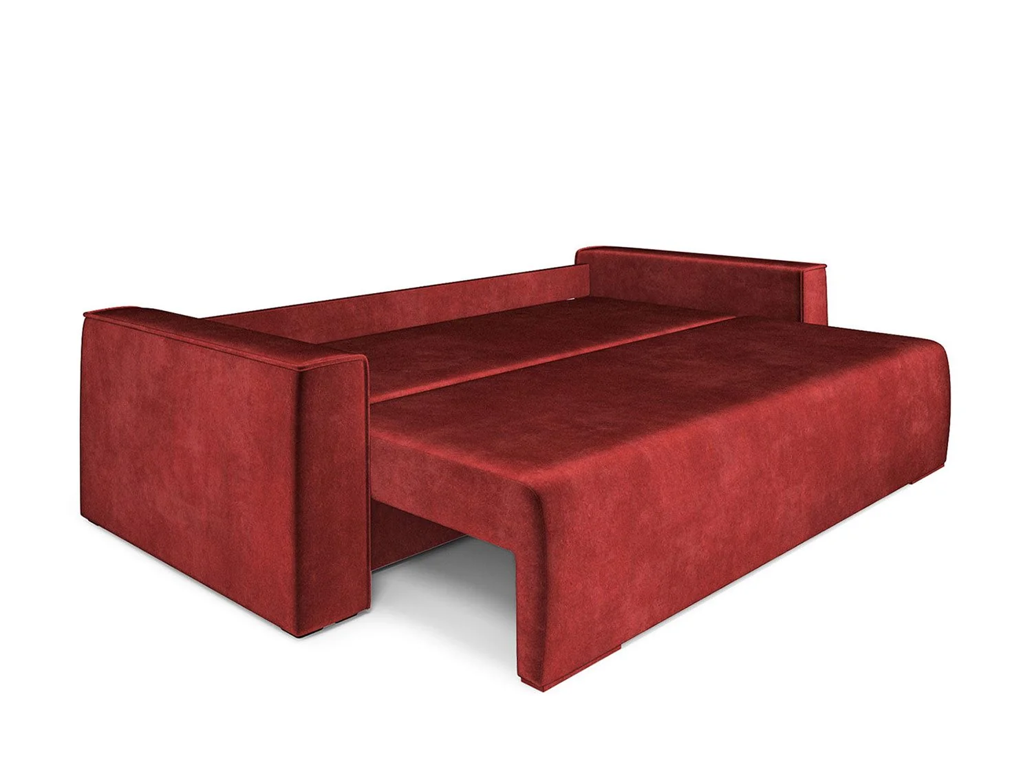 Диван Манхэттен бархат красный  STAR VELVET 3 DARK RED