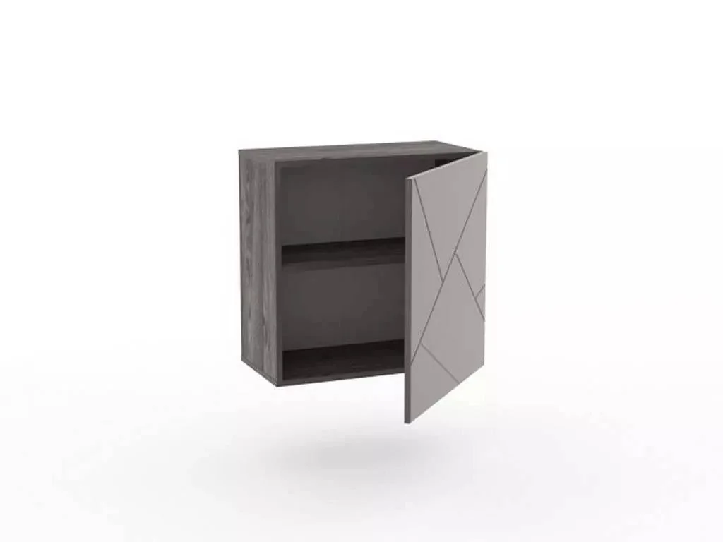 НМ 014.53-01 Шкаф Summit / ясень анкор тёмный / графит софт