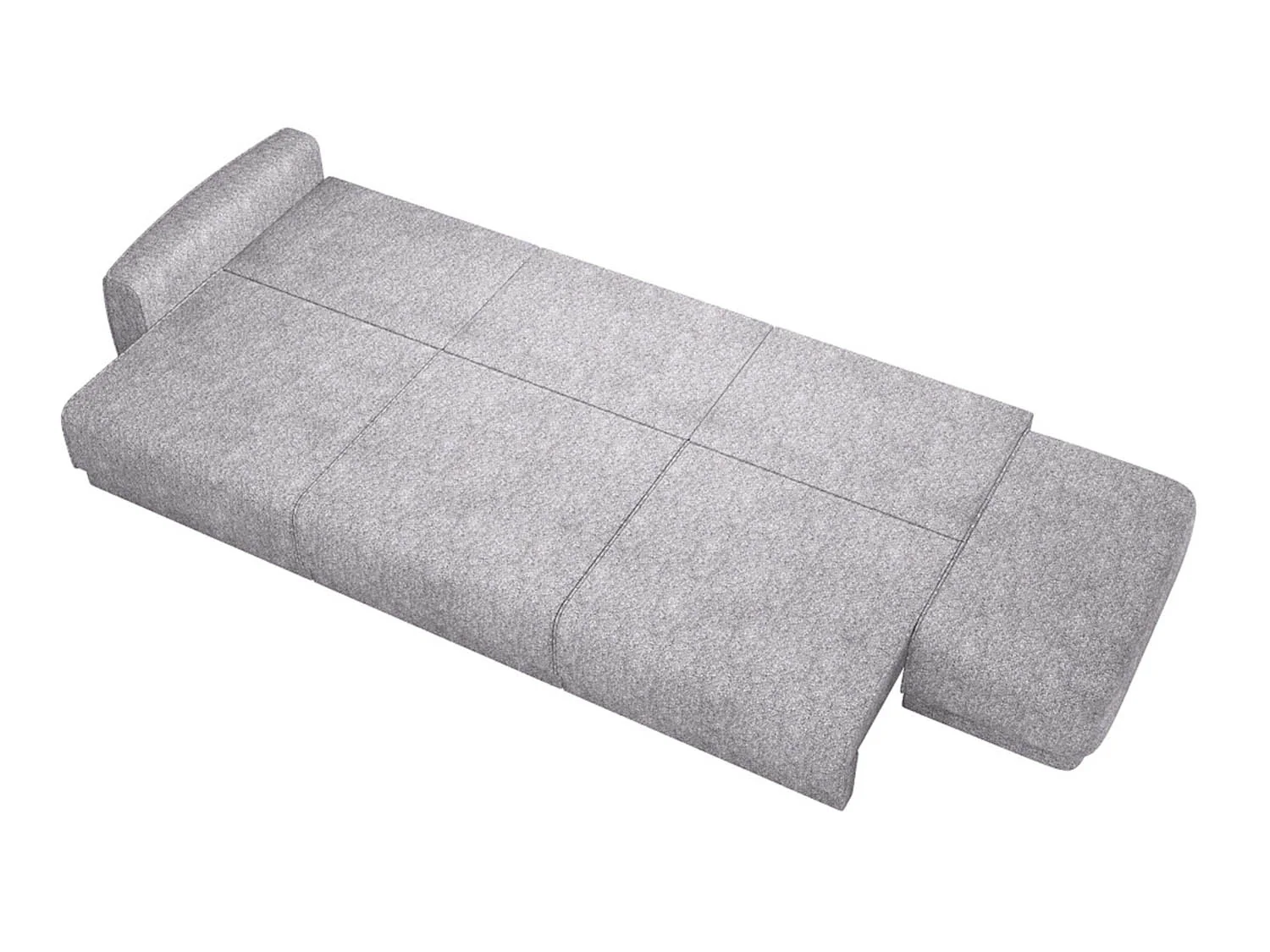 Женева 3SPF ПРАВЫЙ диван-кровать еврокнижка / Сильвер