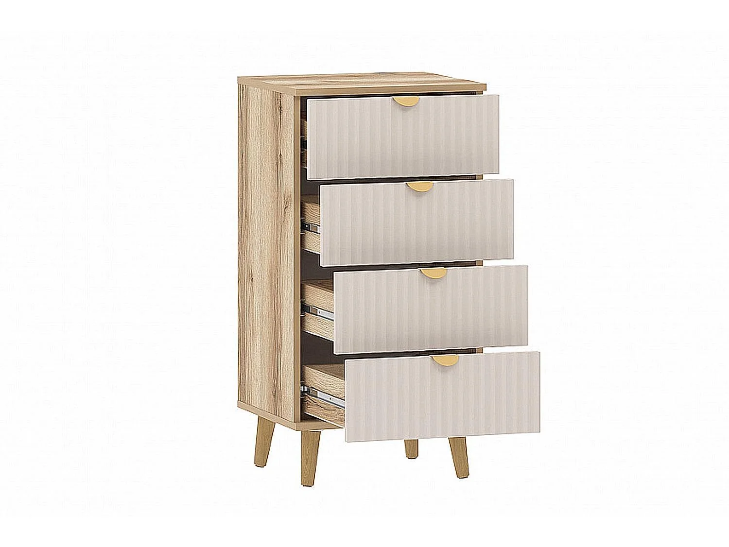 НМ 040.17 комод Дакота Дуб делано / Сантьяго