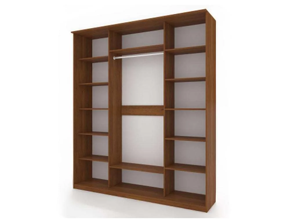 Шкаф купе Модерн 2076х600 3-х дверный 3-х секционный глухой ясень