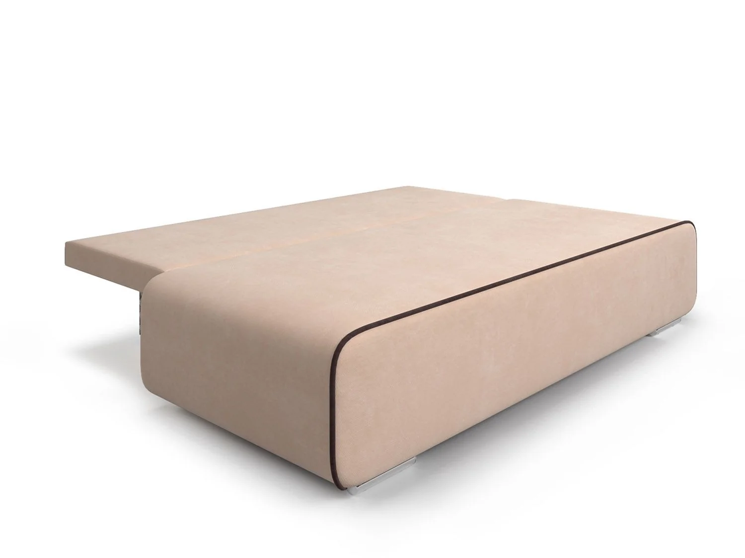 Диван Марк кордрой бежевый + кордрой коричневый