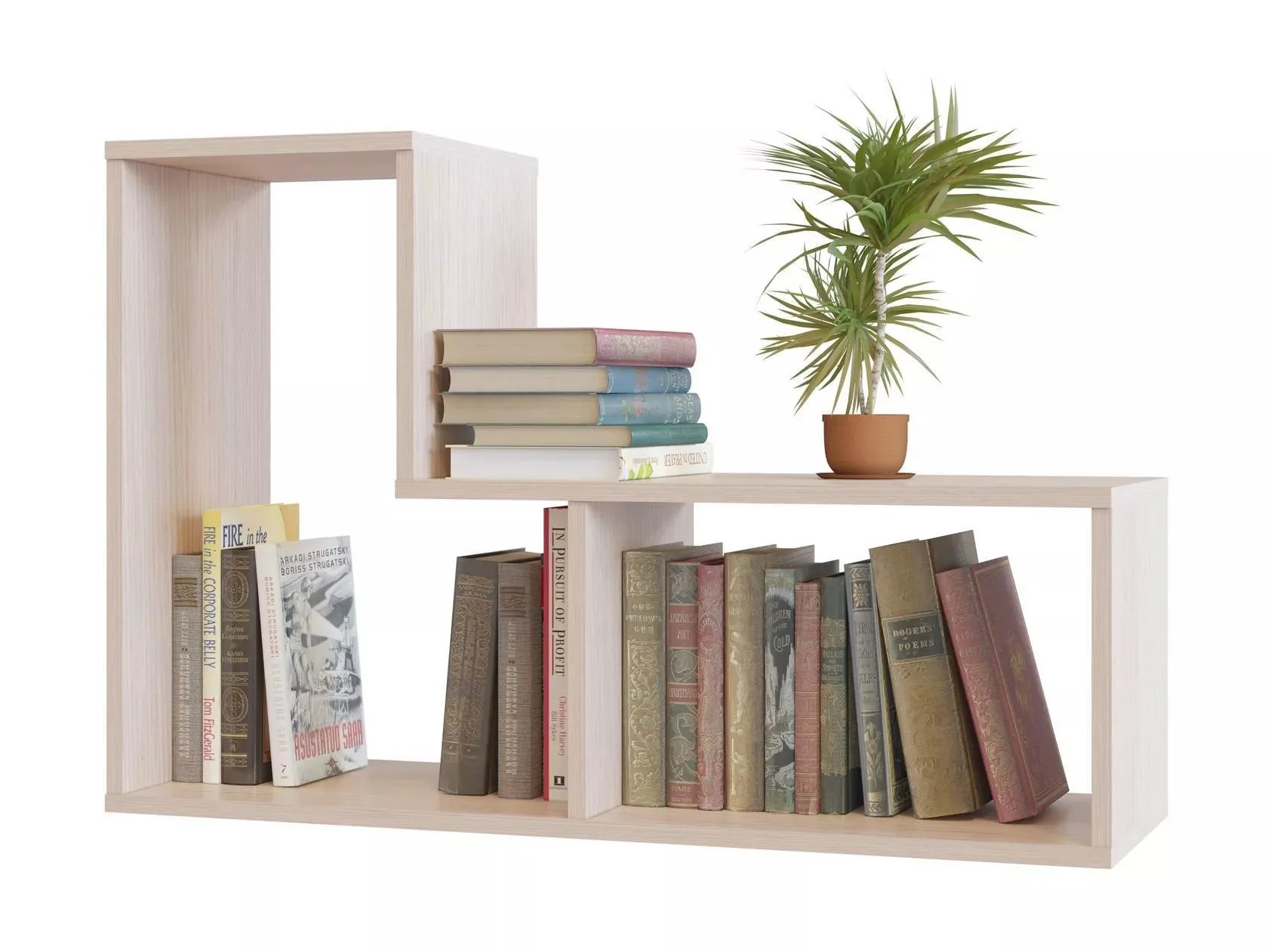 Стеллаж Сокол 7 (8 модулей ПК-9) Венге/Дуб сонома