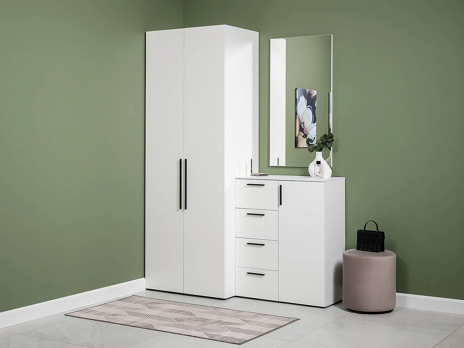 Прихожая Эйр 2 Белый