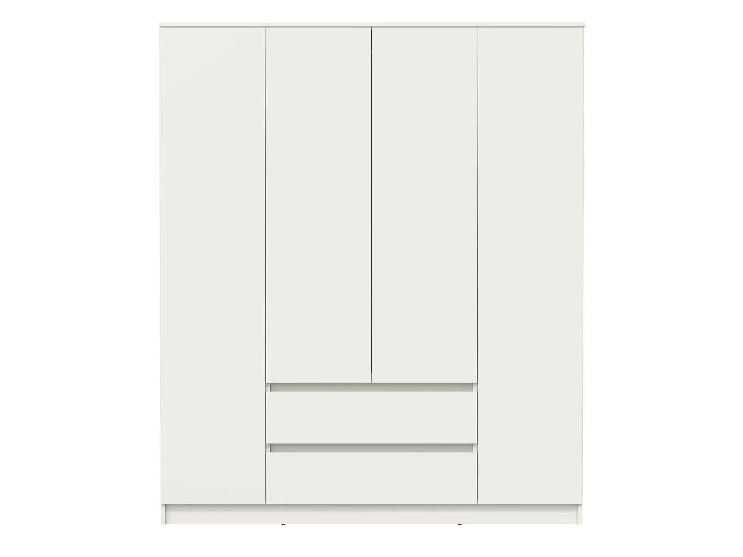 82.01 шкаф для одежды Берген Белый