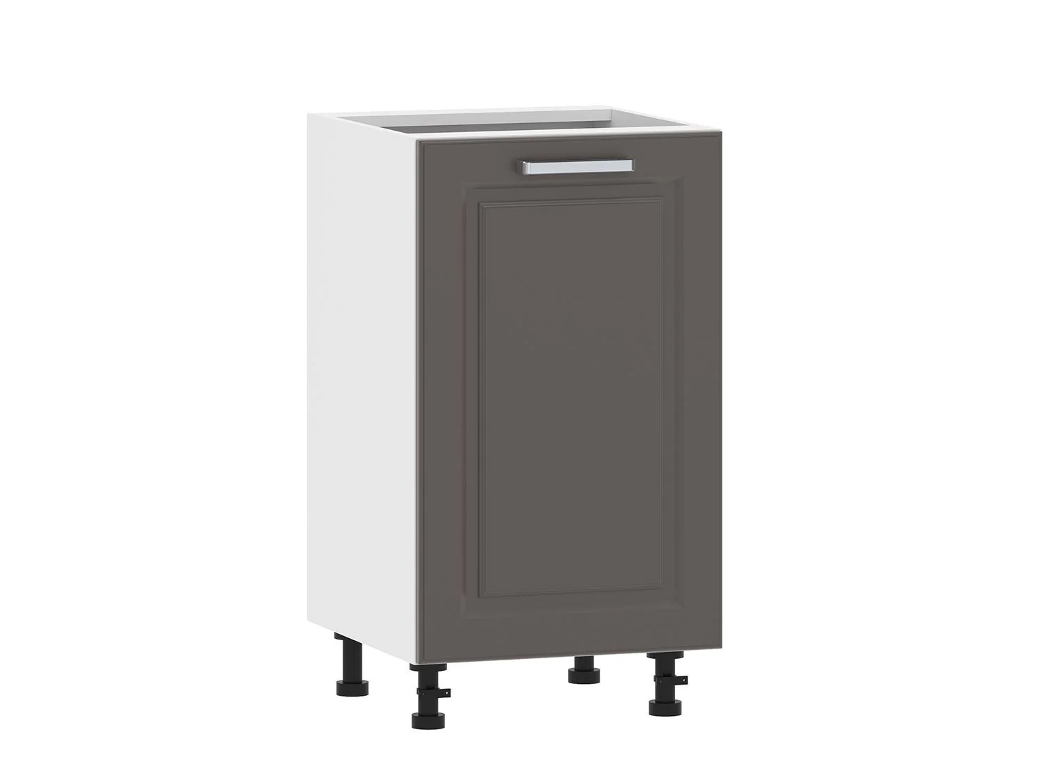 Вокс 100.01 450 тумба кухонная / Белый/Графит