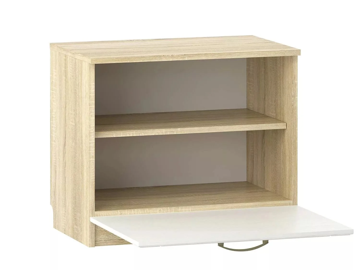 НМ 040.47 Тумба для обуви Оливия Дуб Сонома/белое дерево