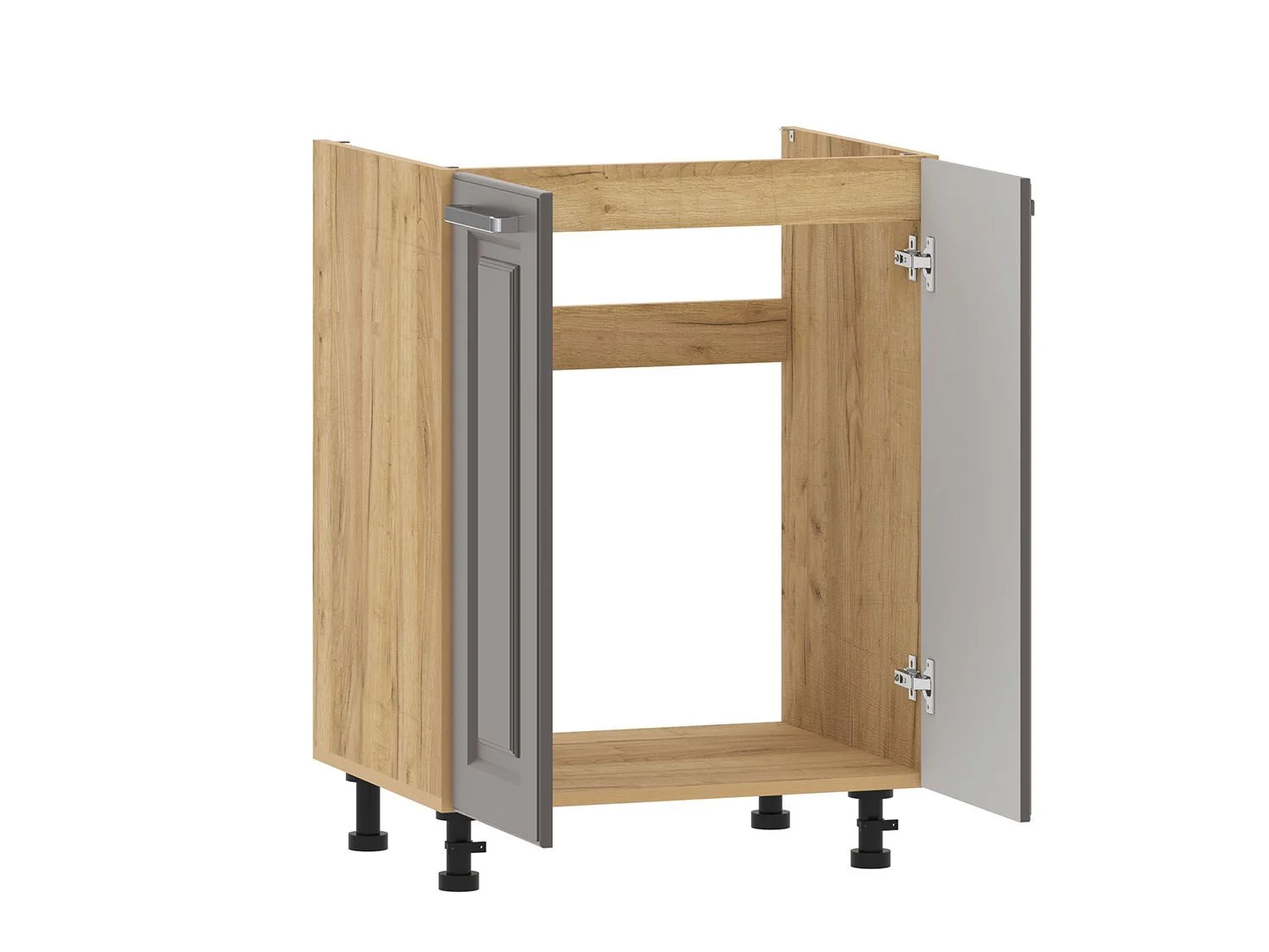 Кухня Вокс комплект 4 Дуб Крафт золотой / Графит