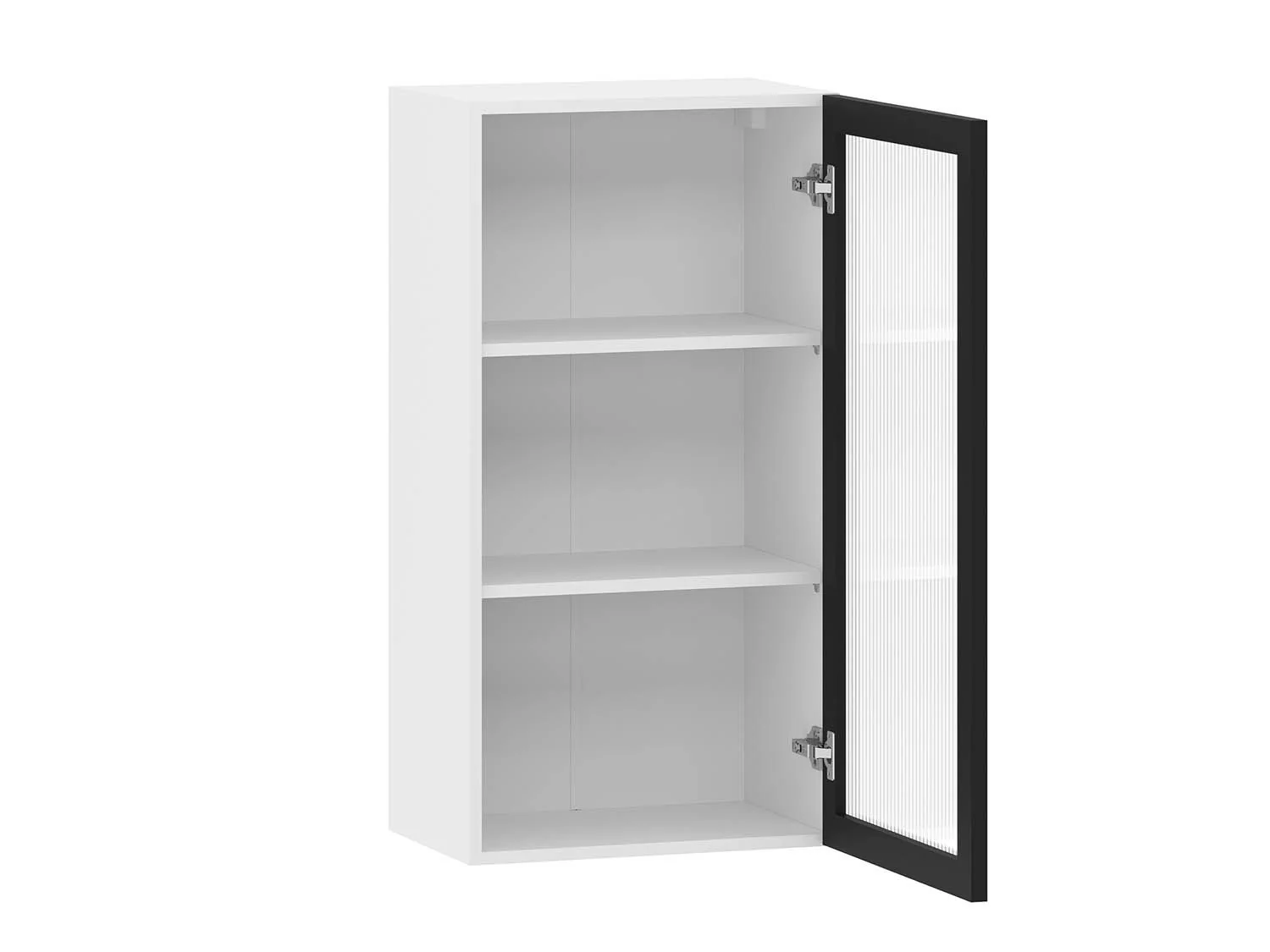 Moru 100.82.500 шкаф наквесной Белый / Черный