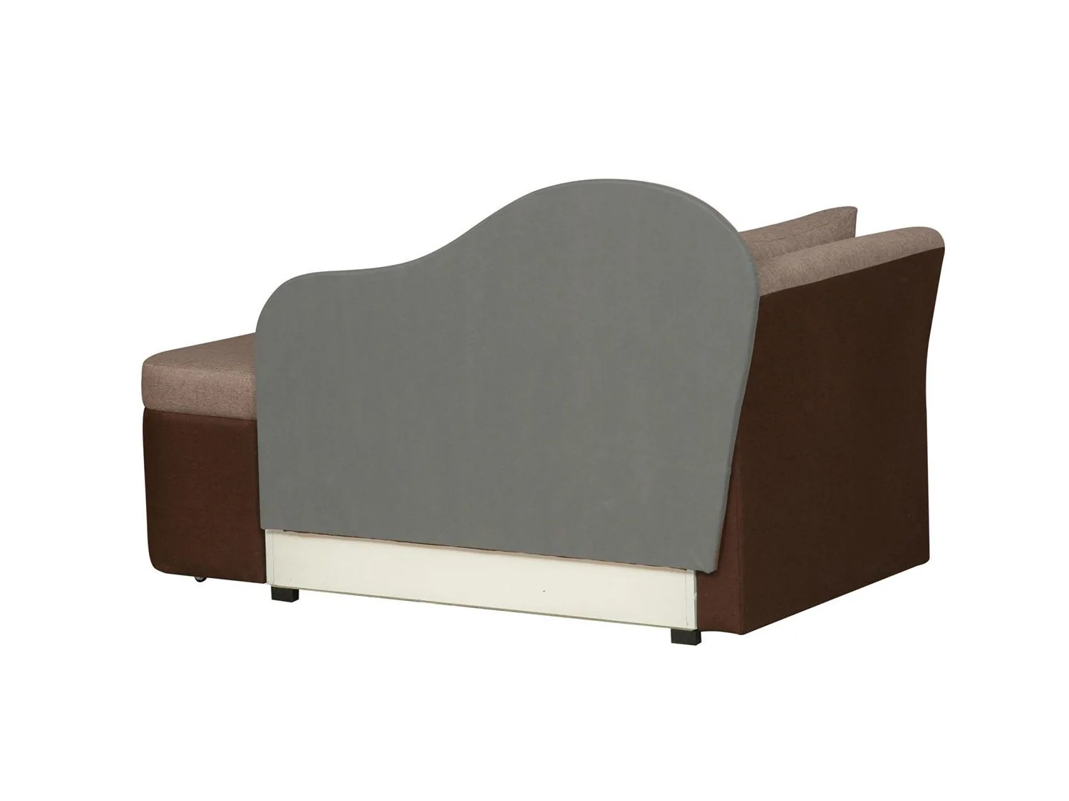 Тахта Мася-12 правый жаккард тесла корица/шоколад