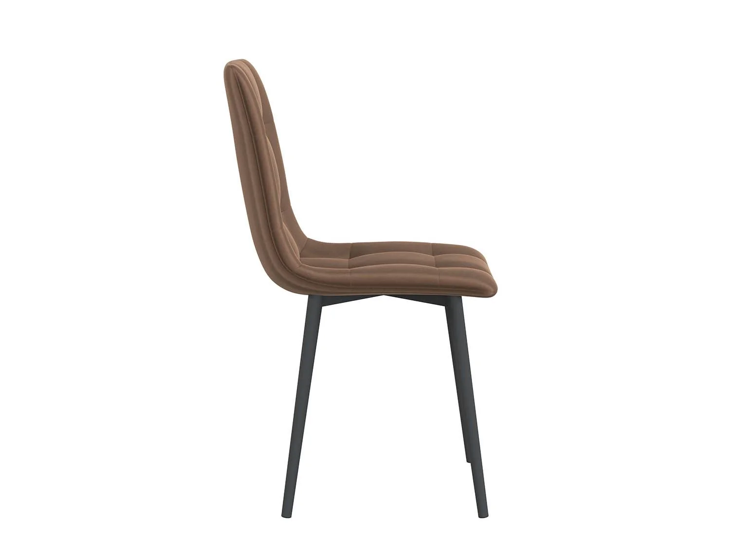 Белла К стул велюр тенерифе корица / черный