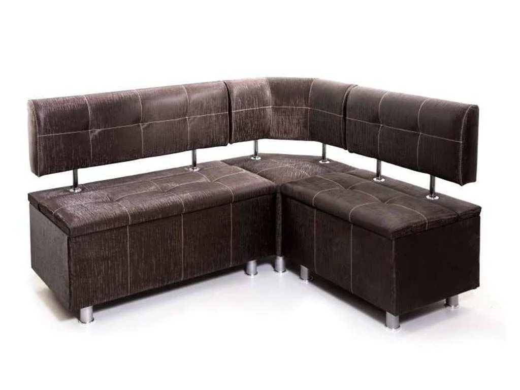 Кухонный уголок Торонто 1500х1250 к/з Бурбон