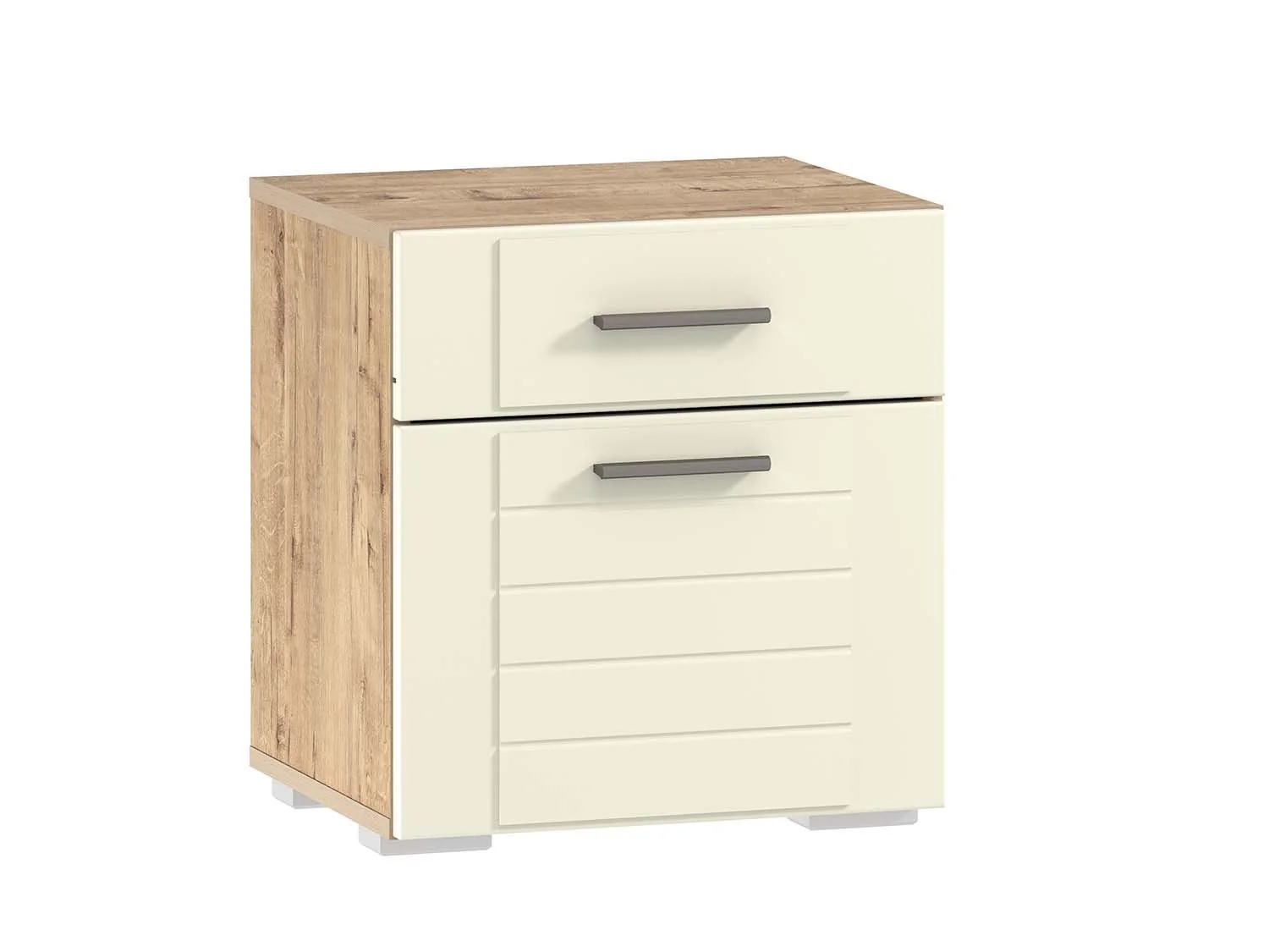 НМ 013.62 М тумба прикроватная Livorno / дуб бунратти/софт панакота