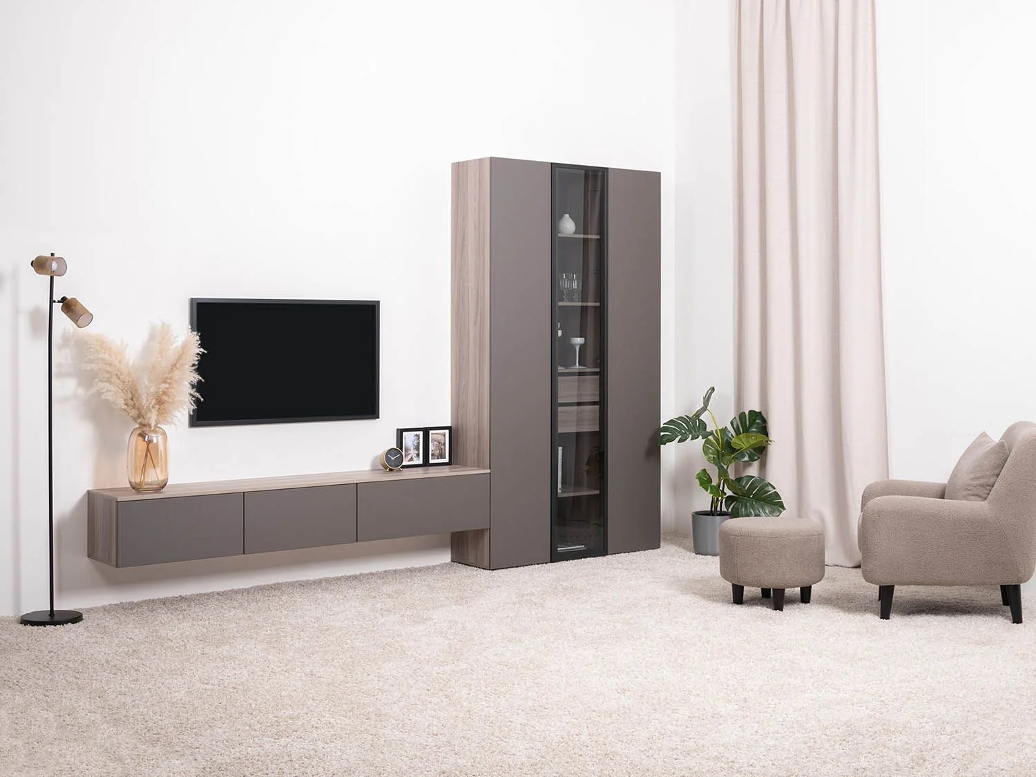 Гостиная Роквуд 2 Эмили Блаш / Графит