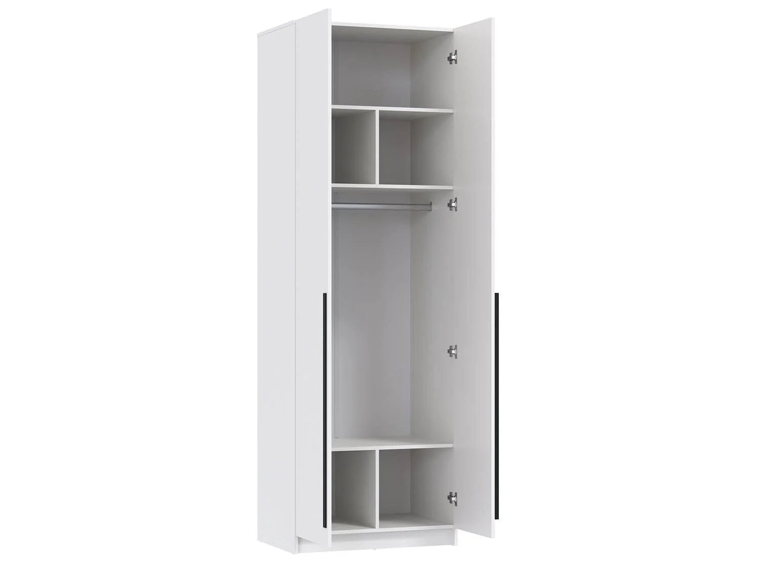 Брандо шкаф для одежды 67.14 ЛДСП Белый