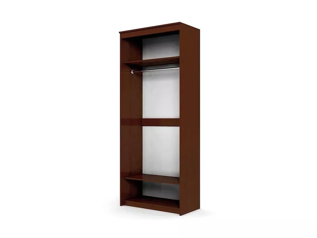 Шкаф купе Модерн 905х600 2-х дверный фотопечать №3 венге