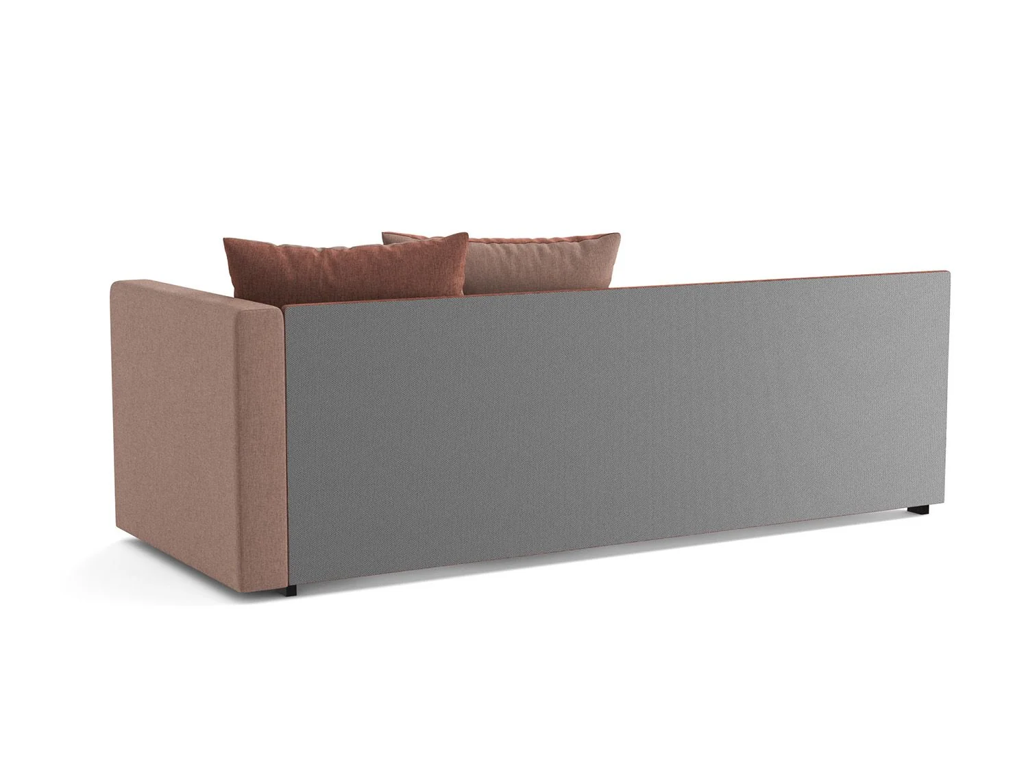 Диван-кровать Мальта М жаккард тесла корица/шоколад