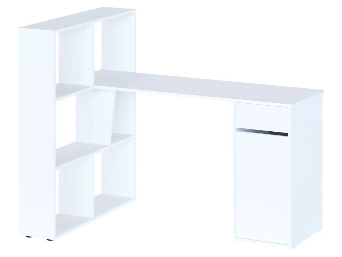 Стол письменный СПм-12 / Белый