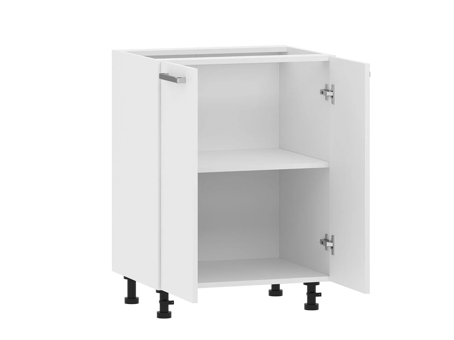 Кухня Борги комплект 3 Белый / Белый