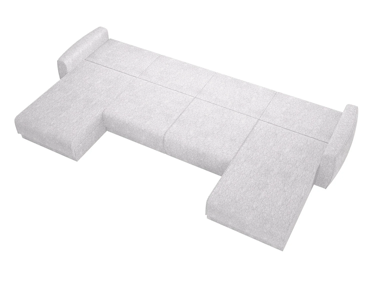 Женева 2S2O2P диван-кровать угловой еврокнижка / Бриллиант