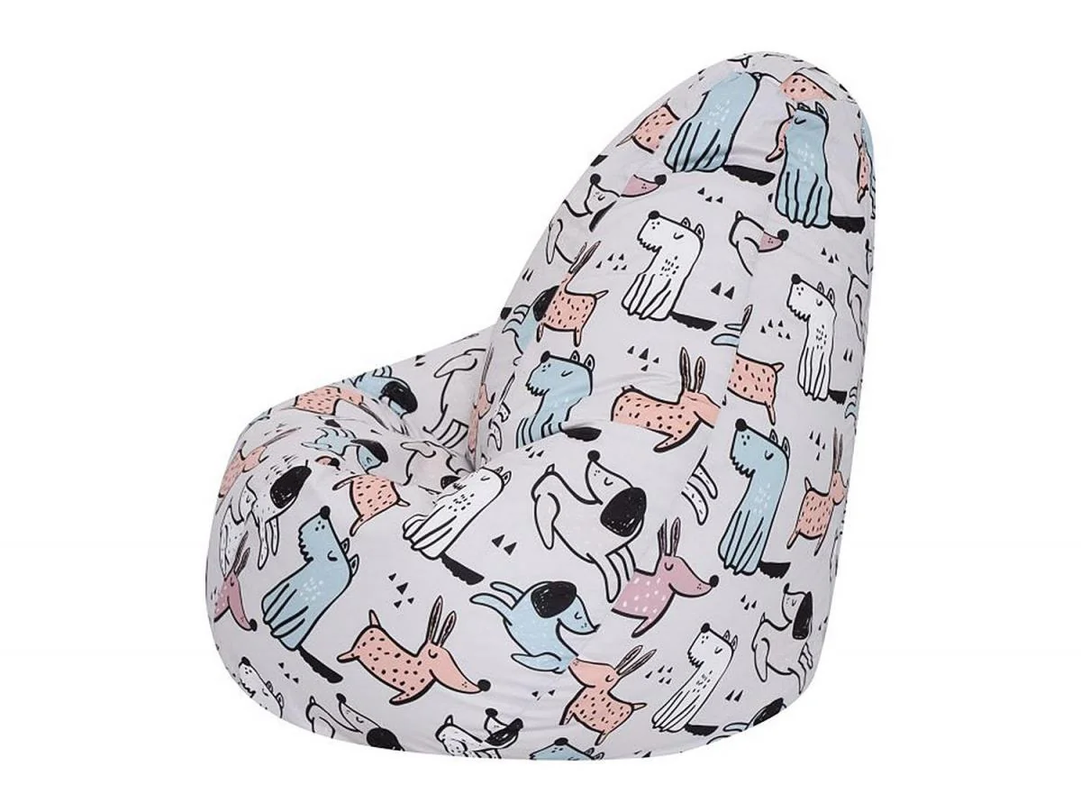 Кресло мешок груша L Dogs велюр