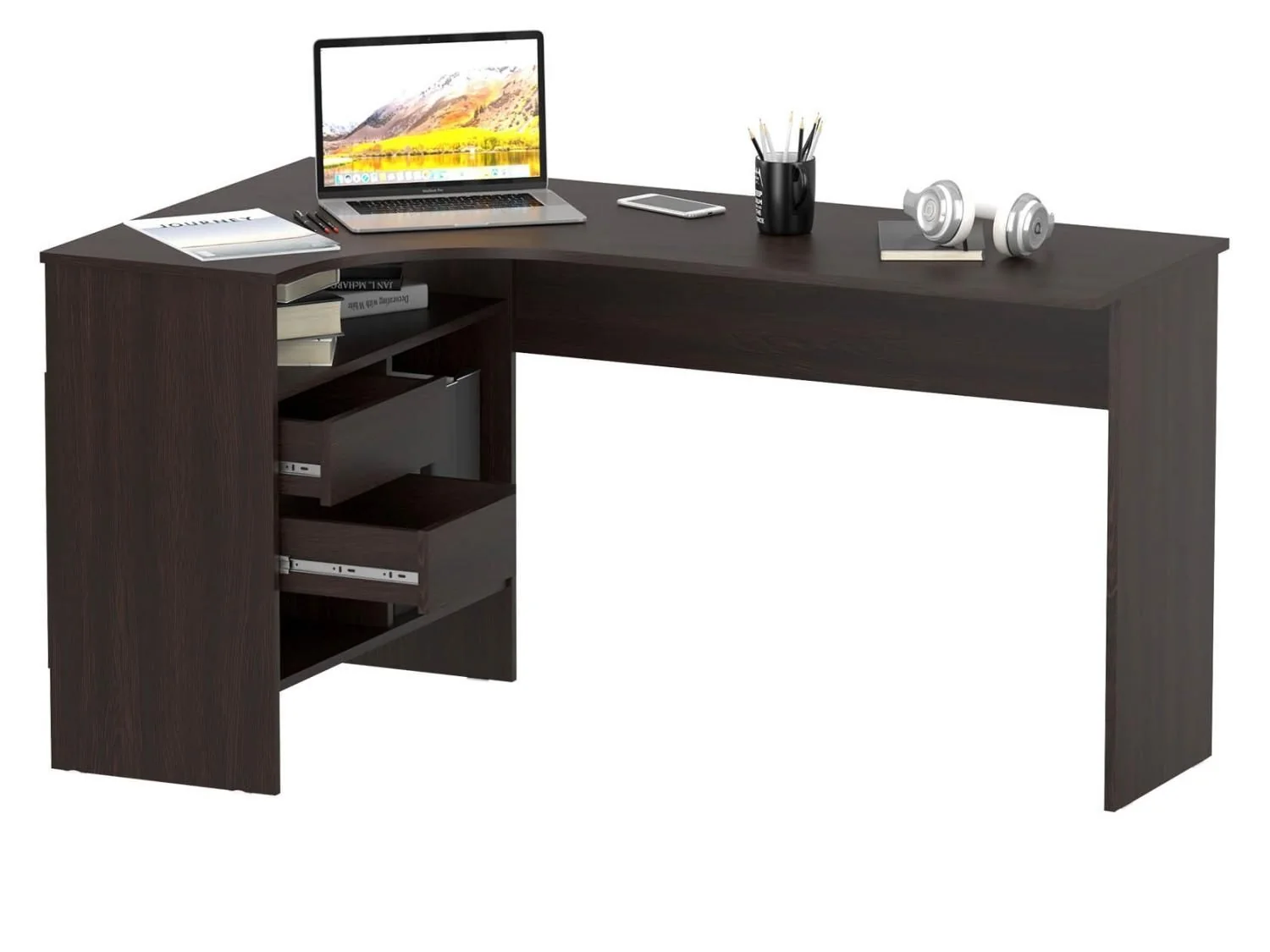 Письменный Стол СПМ-25 Левый Венге