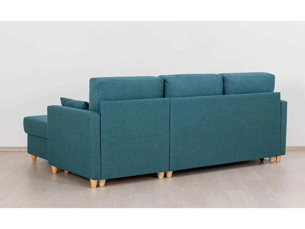 Дилан диван-кровать угловой ТД 422 Сага океан