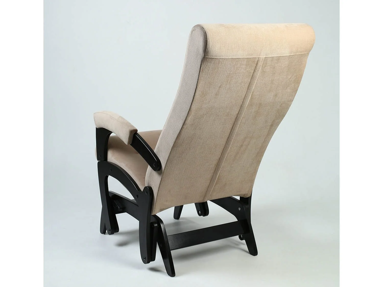 Кресло-маятник Версаль Черный / Песок