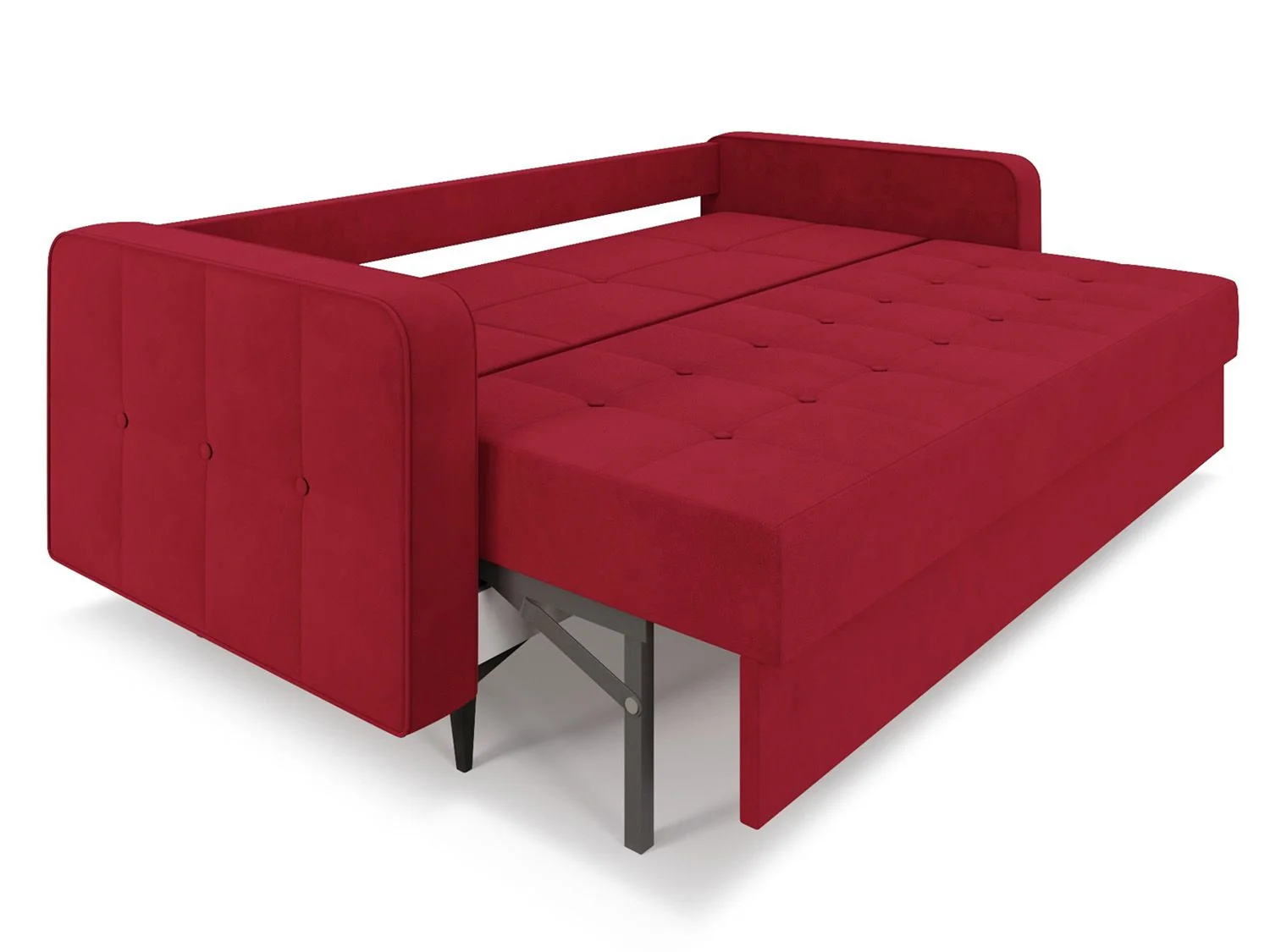 Диван Снеп Кордрой красный