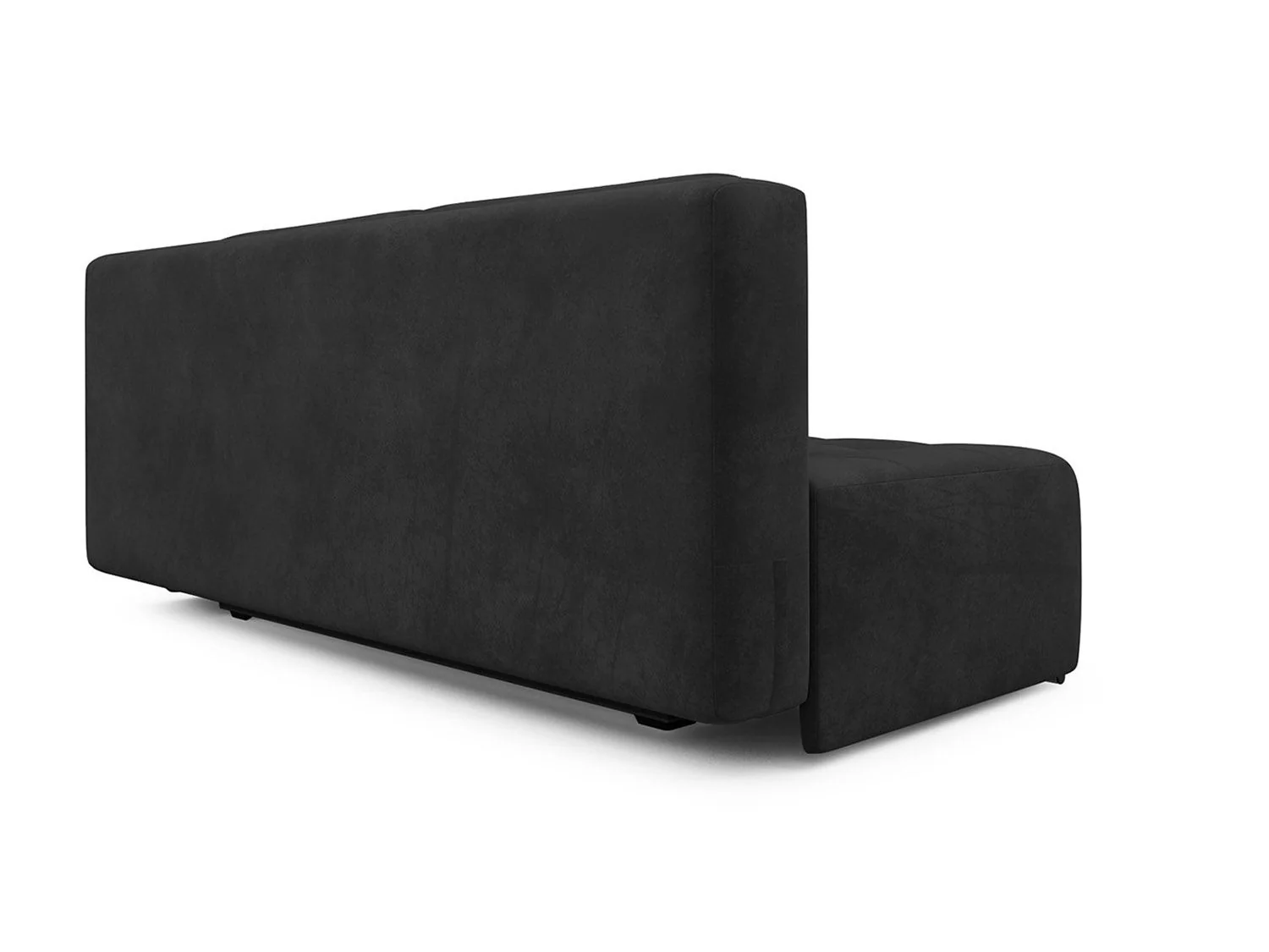 Диван Марсель №4 велюр черный / НВ-178/17