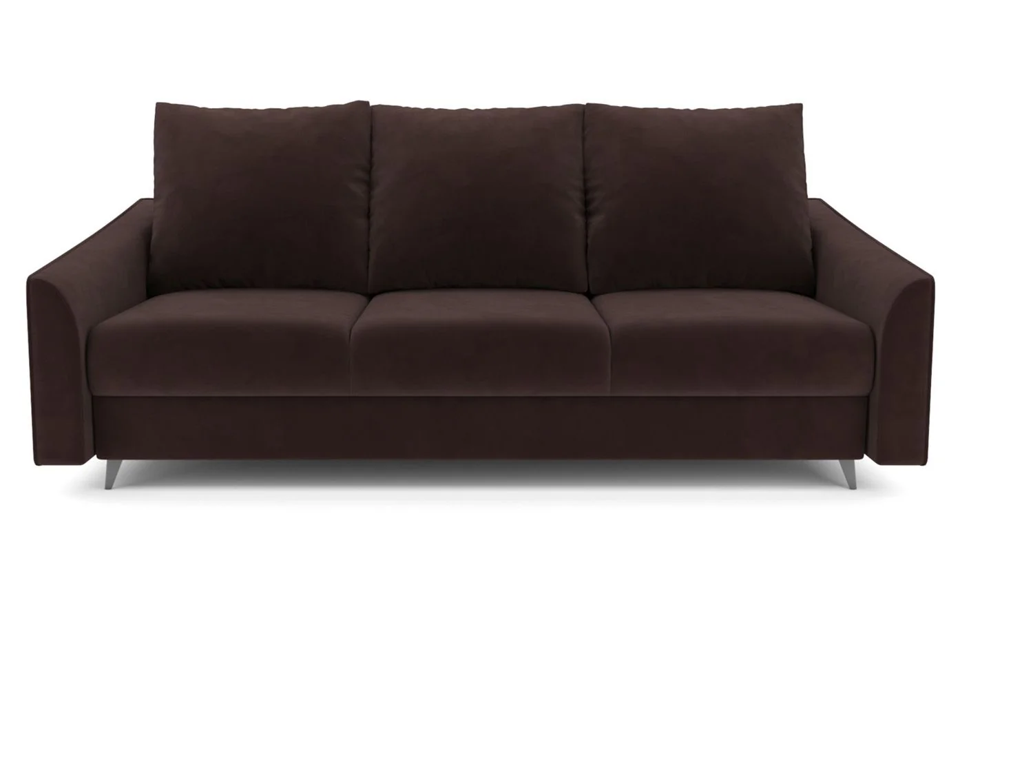 Диван Уэльс велюр шоколад HB-178 16