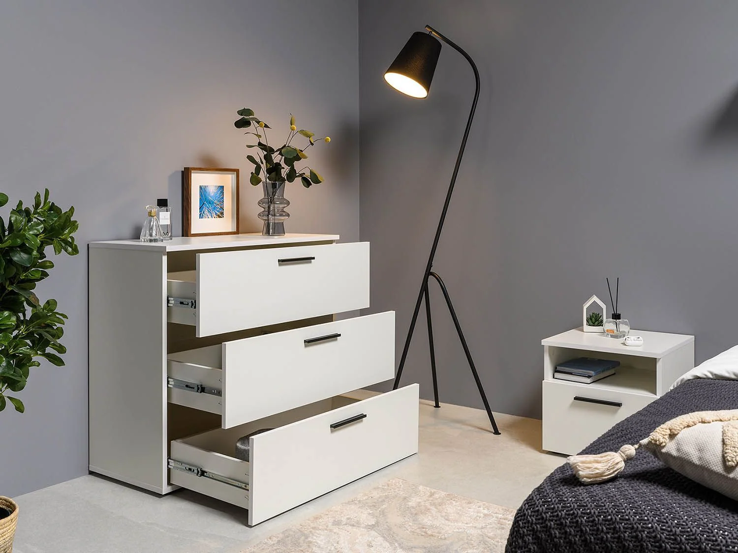 Эйр  комод 16.242 Белый