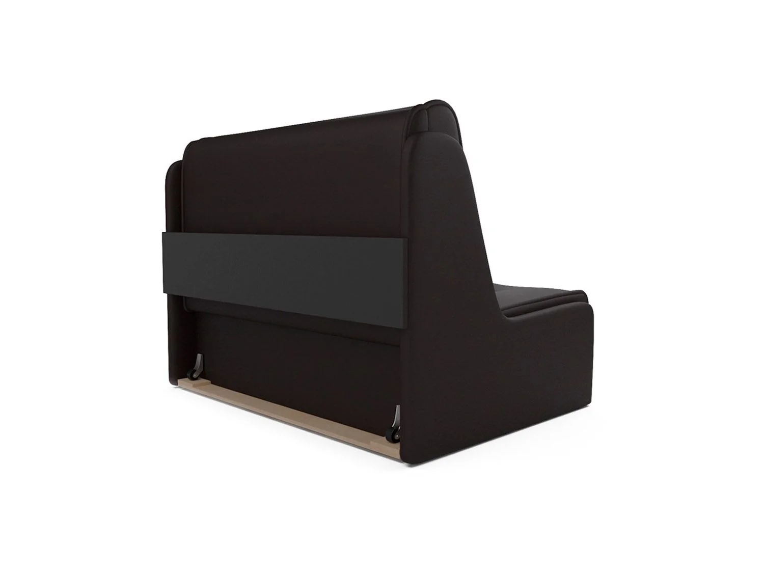 Диван Аккордеон №2 экокожа шоколад 140