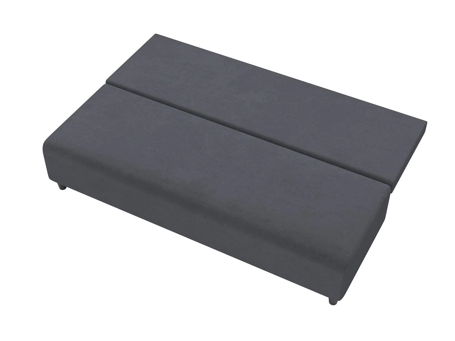 Роджерс М диван-кровать 3-х мест / велюр Parma 27 темно-серый