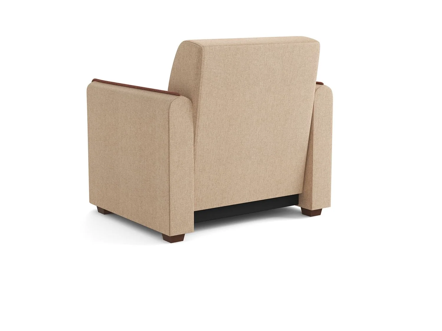 Кресло-кровать Авалон жаккард тесла крем/шоколад