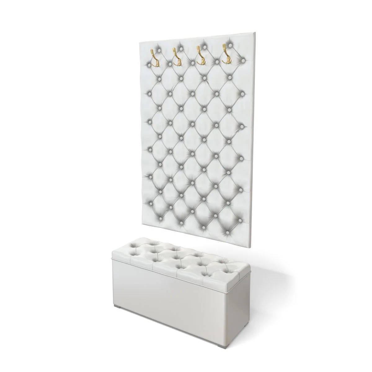 Прихожая Мишель 950 милк