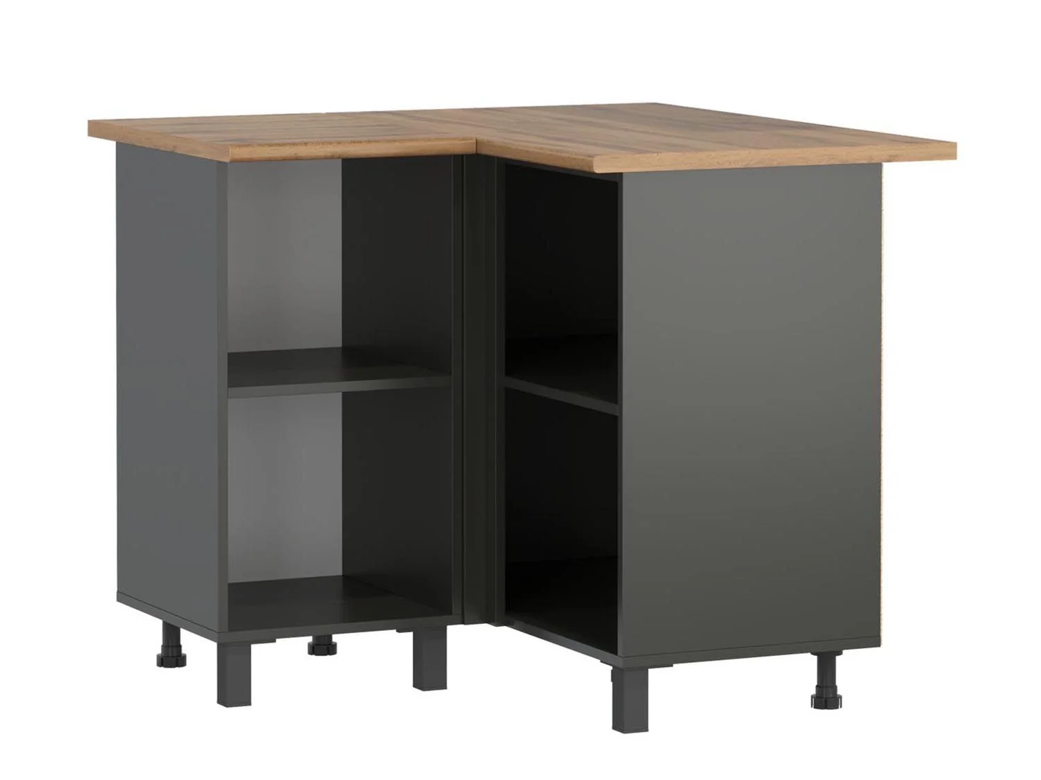 Мадрид стол угловой диамант серый