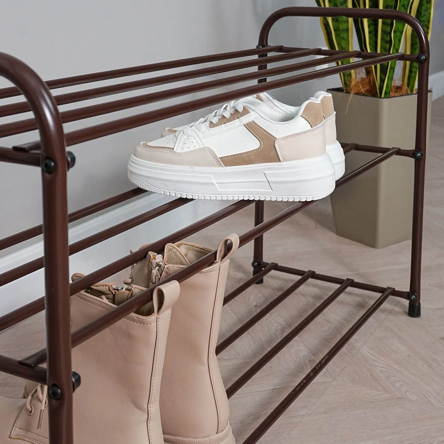 Подставка для обуви Альфа 32 Коричневый