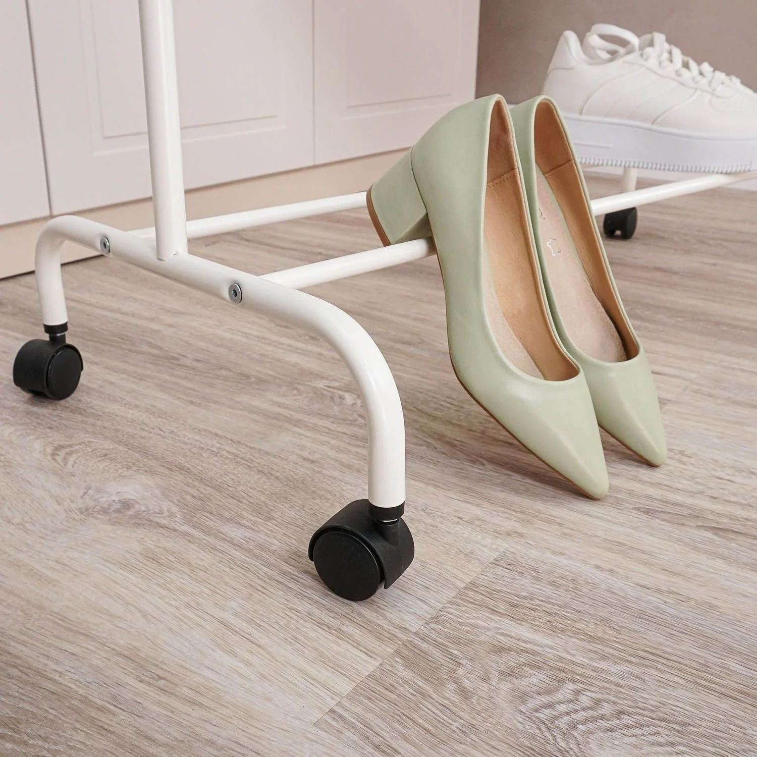 Вешалка гардеробная Радуга 2 Белый