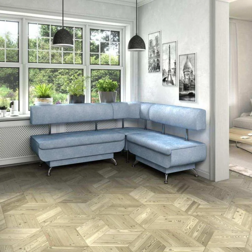 Кухонный набор Валенсия велюр лагуна