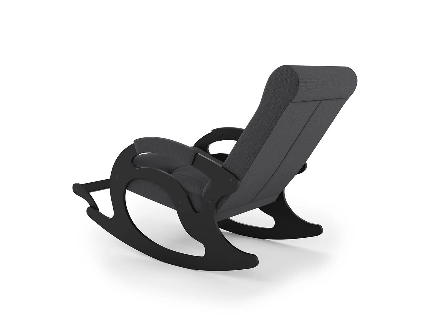 Кресло-качалка Тироль Черный / Графит