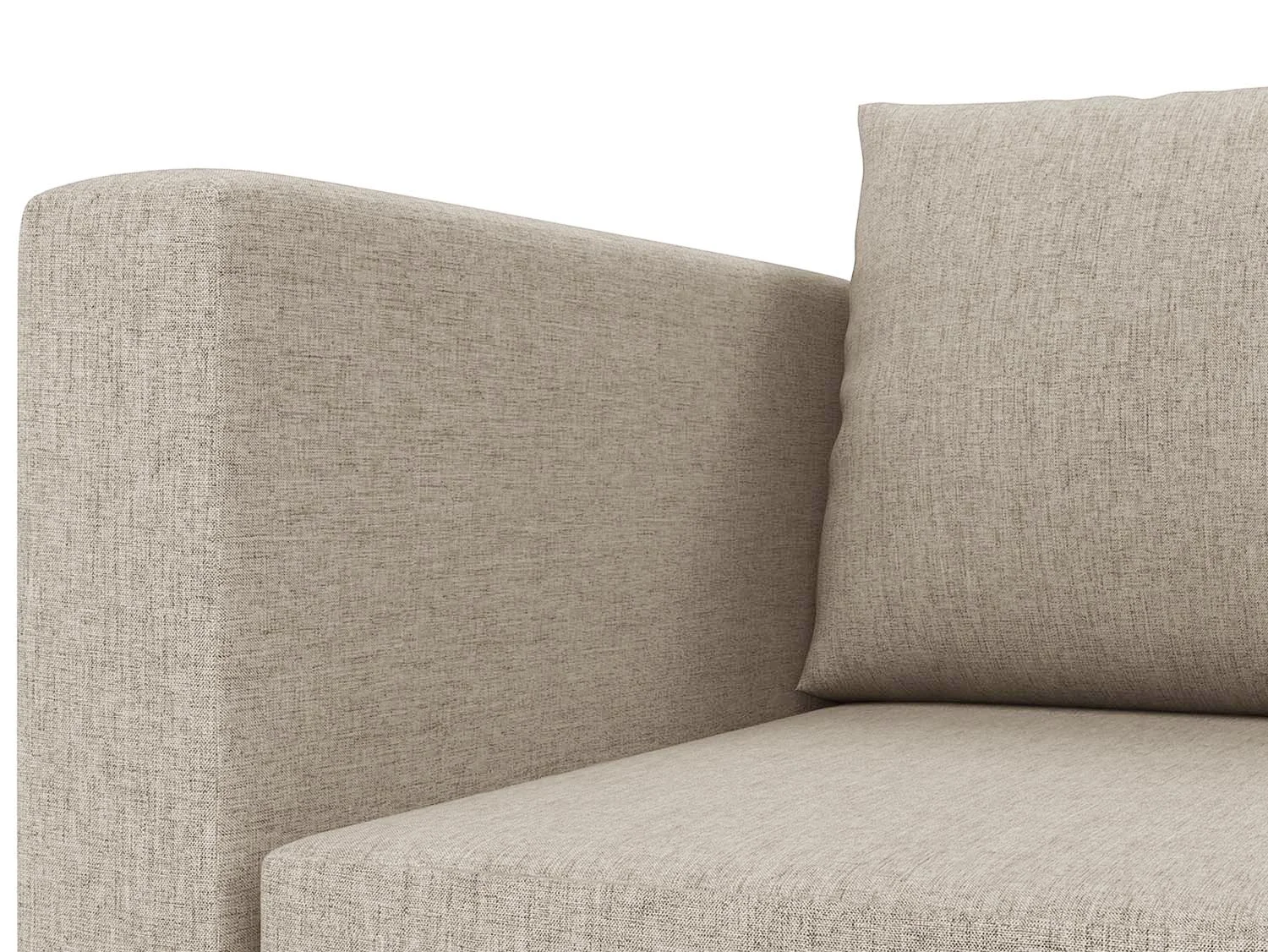 Мася-2 тахта / рогожка светло-бежевая