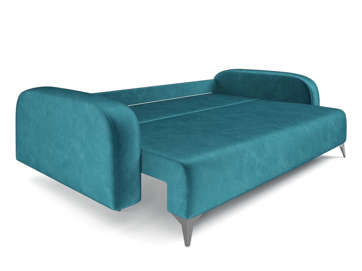 Диван Цюрих бархат сине-зеленый STAR VELVET 43 BLACK GREEN