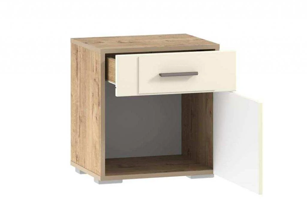 Спальня Livorno 1 дуб бунратти / софт панакота