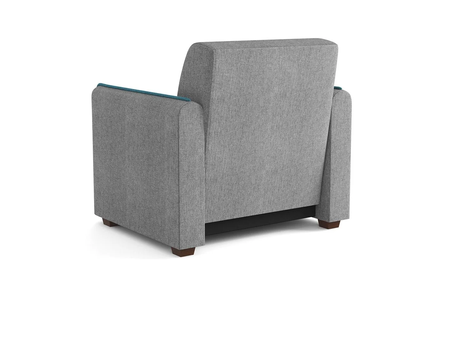 Кресло-кровать Авалон жаккард тесла серый/деним